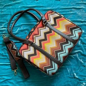 LAST CHANCE MISSONI for Target Retro Messenger Bag